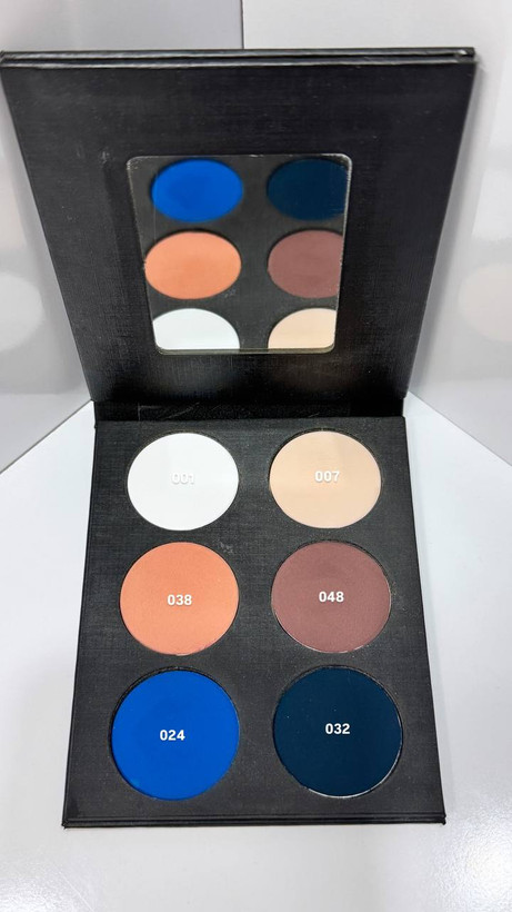 پالت سایه مات ۵۰ رنگ فرنا FARNA با پیگمنت بالا