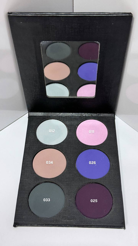 پالت سایه مات فرنا FARNA رنگهای گرم و سرد