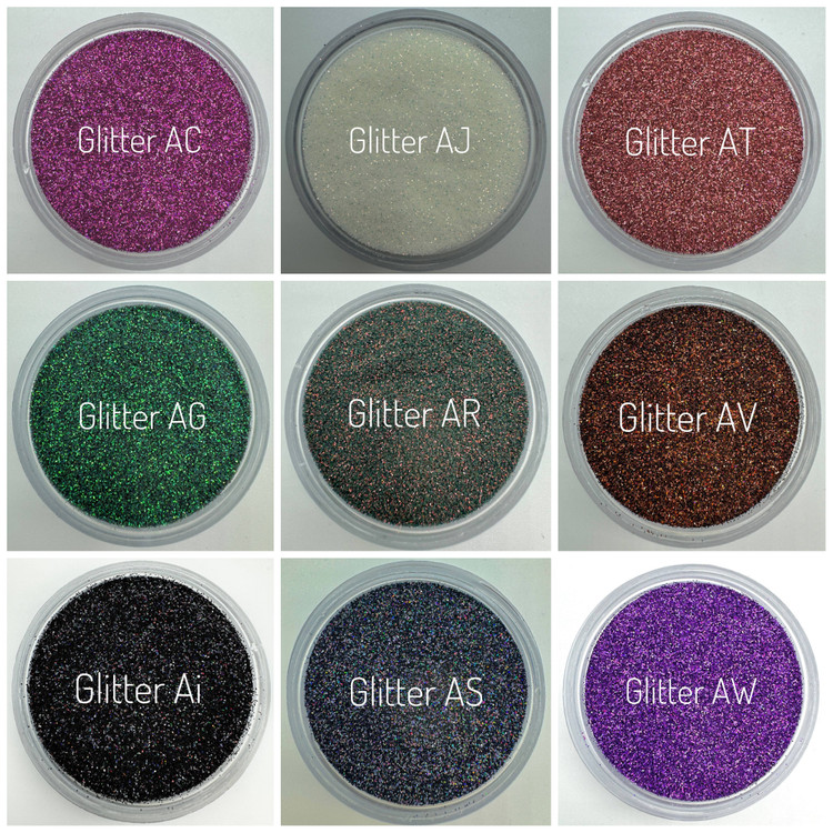 گلیتر هولوگرامی فرنا FARNA رنگ F درخشش الماسی